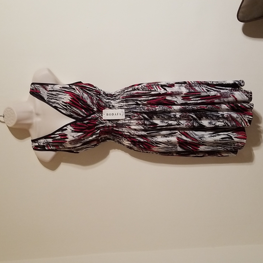 Bodafa JD 118 women's multi color blk, XXL dress. - Picture 3 of 17